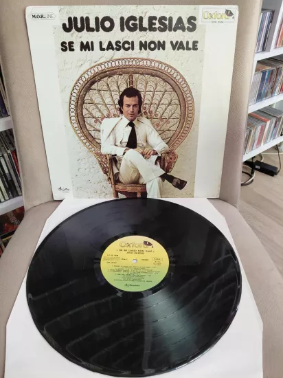 Julio Iglesias  – Se Mi Lasci Non Vale - 1976  İtalya Basım Albüm - LP Plak