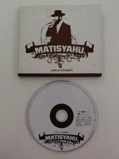 Matisyahu – Live At Stubb’s  (Hip Hop)  – 2005 Avrupa  Basım - CD Albüm