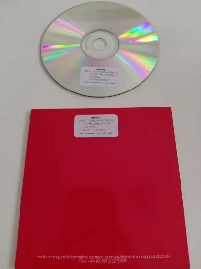 Trafik  – Your Light -  1997 İngiltere Basım - CD, Single, Promo