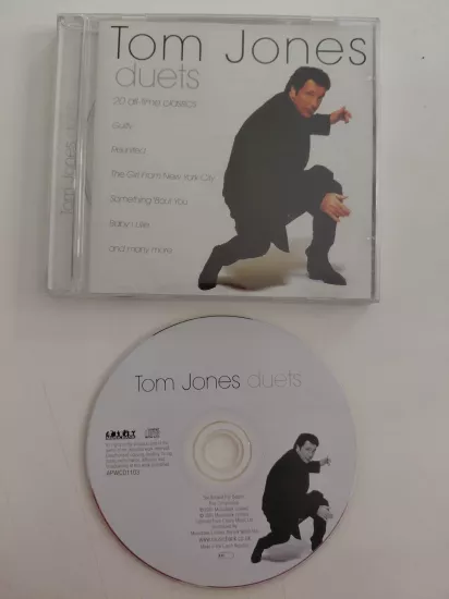 Tom Jones  – Duets - 2001  Avrupa Basım - CD Albüm