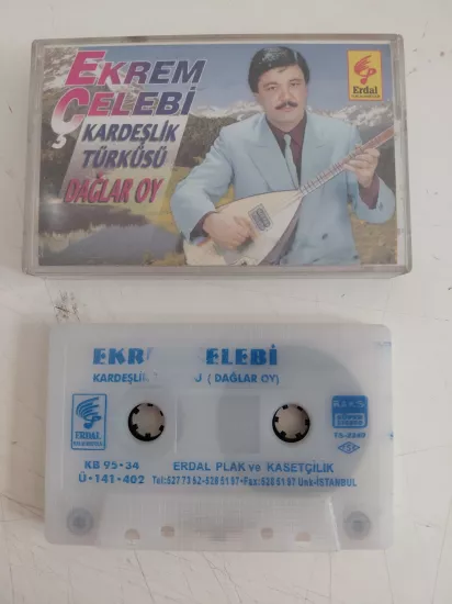Ekrem Çelebi - Kardeşlik Türküsü Dağlar Oy  - 1995  Türkiye Basım Kaset