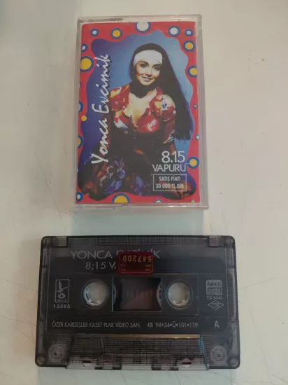 Yonca Evcimik ‎– 8.15 Vapuru - 1994 Türkiye Basım  Kaset - Single