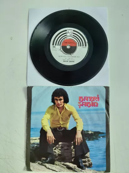 Hayri Şahin – Kimler Unutmadı Ki/Dönmedin Sevgilim -  Türkiye Dönem Basım  45 lik Plak