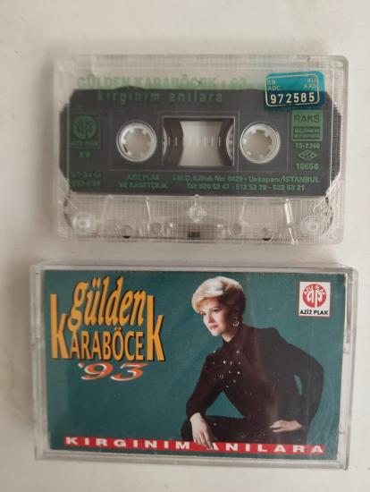 Gülden Karaböcek – Gülden Karaböcek ’93 Kırgınım Anılara -  1993  Türkiye Basım Kaset Albüm