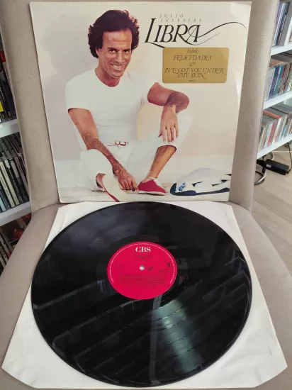 Julio Iglesias   –  Libra - 1985  Hollanda Basım Albüm - LP Plak