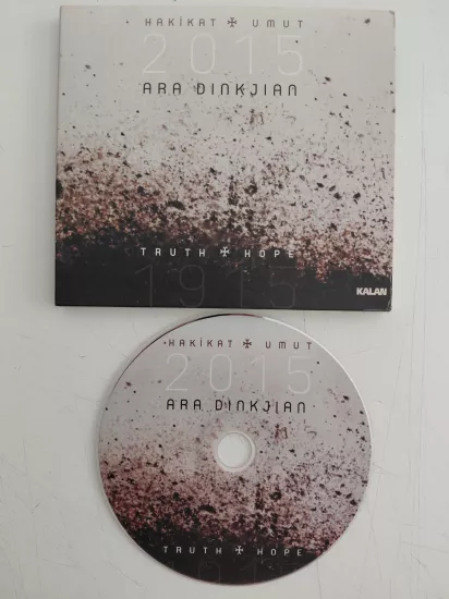 Ara Dinkjian – 1915-2015 Hakikat Umut / Truth Hope  - 2015 Türkiye Basım - CD Albüm