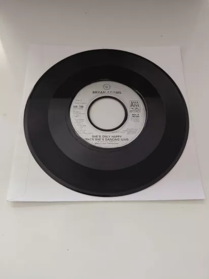 Bryan Adams  –  (Everything I Do) I Do It For You  - 1991  İngiltere Basım 45’lik  Plak /Kapaksız