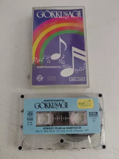 Gökkuşağı Enstrümantal - Gülüm Benim/Fındık Dalları...  - 1987 Türkiye Basım Kaset