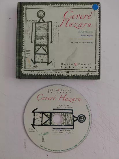 Metin & Kemal Kahraman –  Çeverê Hazaru -  2006 Türkiye  Basım CD + Kitapçık/Kürtçe