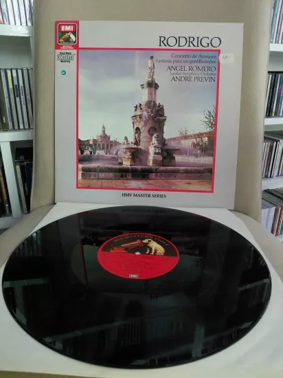 RODRIGO  – Concierto De Aranjuez / Fantasia Para Un Gentilhombre  - Almanya Dönem Basım Albüm LP Plak