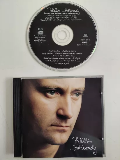 Phil Collins  – ...But Seriously  - 1989 Avrupa  Basım - CD Albüm