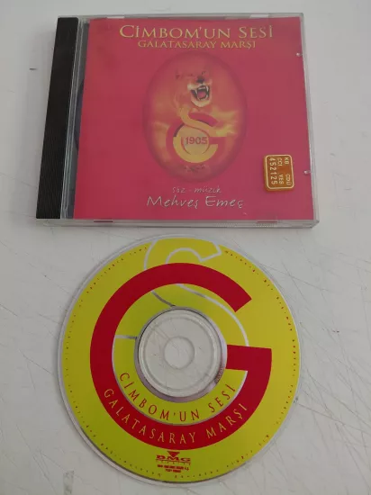 Mehveş Emeç – Cimbom’un Sesi - Galatasaray Marşı  -  1998 Türkiye  Basım CD  Single