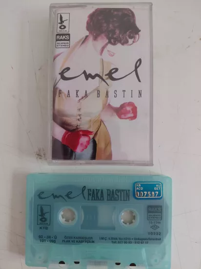 Emel  – Faka Bastın  - 1992  Türkiye Basım Kaset Albüm