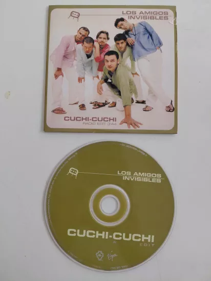 Los Amigos Invisibles – Cuchi-Cuchi -  2000  Avrupa Basım -  CD, Single, Promo