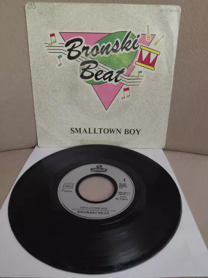 Bronski Beat  –  Smalltown Boy  - 1984  Fransa Basım 45’lik  Plak