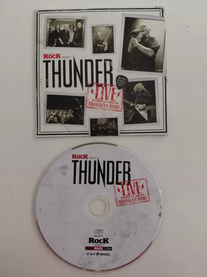 Thunder  – Live At The Brooklyn Bowl London - 2015  Avrupa Basım - CD Albüm