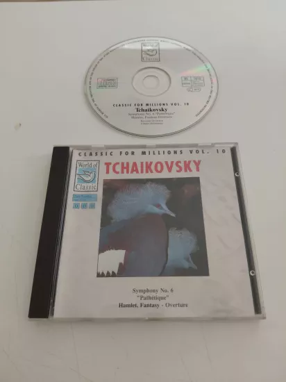 Tchaïkovsky – Symphony No. 6 ’’Pathétique’’ / Hamlet, Fantasy - Overture  – 1992 Almanya Basım - CD Albüm