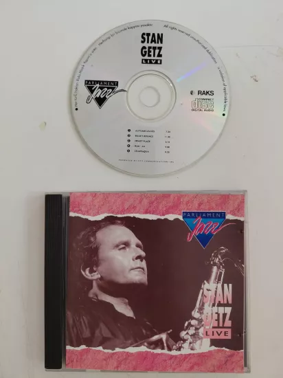 Stan Getz  – Live – Türkiye Basım - CD Albüm