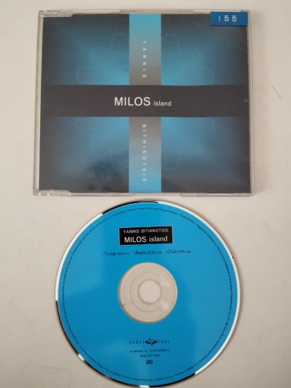 Yannis Bithikotsis ‎– Milos Island-  1997 Avusturya Basım CD, Single  - 2.El