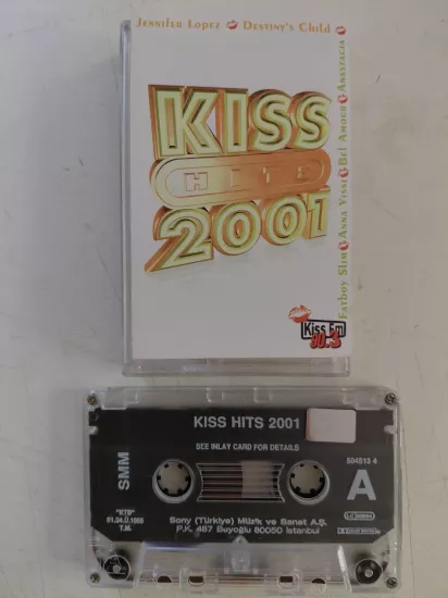 Kiss Hits 2001  – (Jennifer Lopez/ Destiny’s Child) - 2001 Türkiye Basım  Kaset Albüm