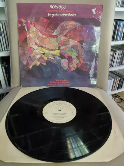 Rodrigo / John Zaradin  – Concierto De Aranjuez  - 1972 İngiltere Basım Albüm LP Plak