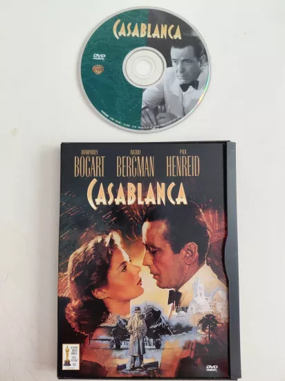 CASABLANCA - Humphrey Bogart - DVD Film (Snapcase) /1. Bölge-Türkçe altyazı yoktur