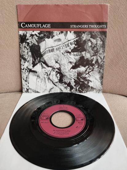 CAMOUFLAGE - STRANGER THOUGHTS / THEY CATCH SECRETS  -  1988 ALMANYA BASIM 45 LİK PLAK