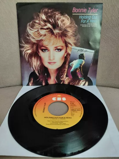 Bonnie Tyler  – Holding Out For A Hero  - 1984 Hollanda Basım 45’lik  Plak