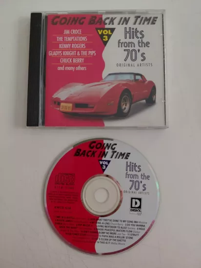 Going Back In Time - Hits From The 70’s Vol 3  - 1993 Avrupa Basım CD Albüm