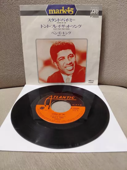 Ben E. King  – Stand By Me / Don’t Play That Song  - 1973  Japonya  Basım 45lik Plak