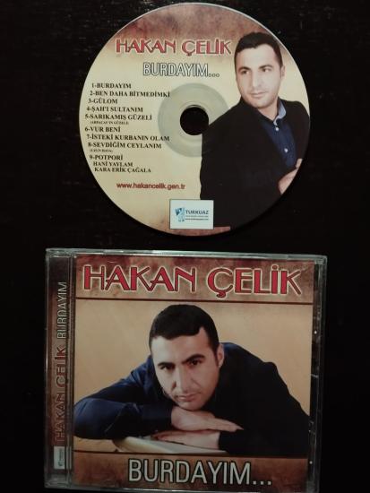 Hakan Çelik / Burdayım - Türkiye Basım 2. El CD Albüm