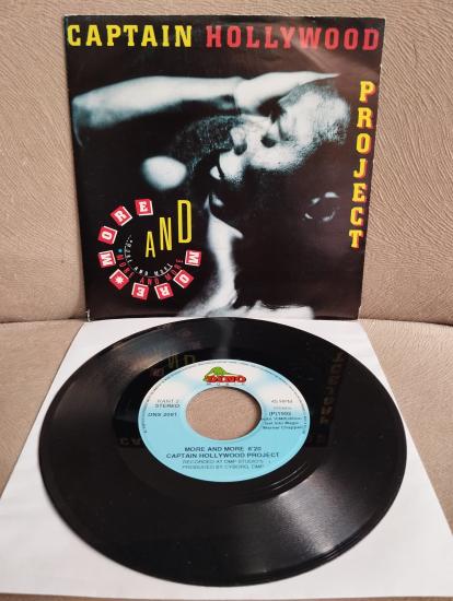 Captain Hollywood Project – More And More -  1992  Hollanda Basım 45 lik Plak
