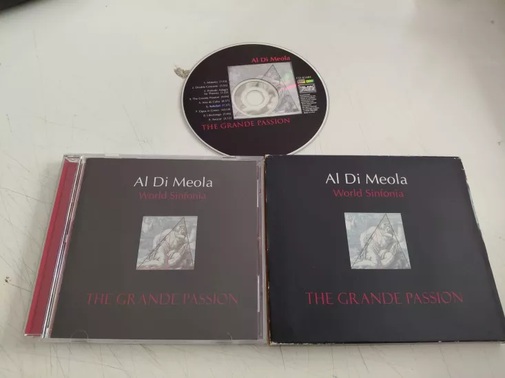 Al Di Meola, World Sinfonia – The Grande Passion - Avrupa  Basım  CD Albüm