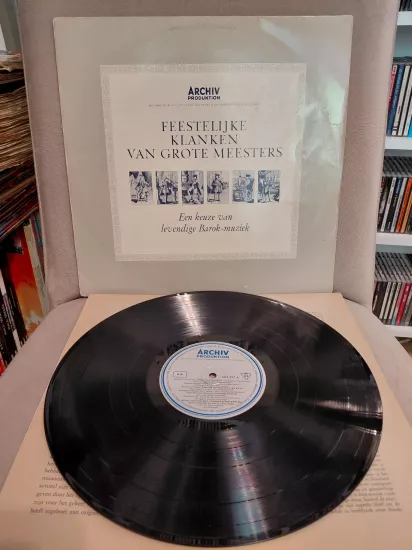 Feestelijke Klanken Van Grote Meesters – Zadok, The Priest(Şampiyonlar Ligi Müziği) – 1965 Hollanda Basım 33 lük Plak - LP Albüm