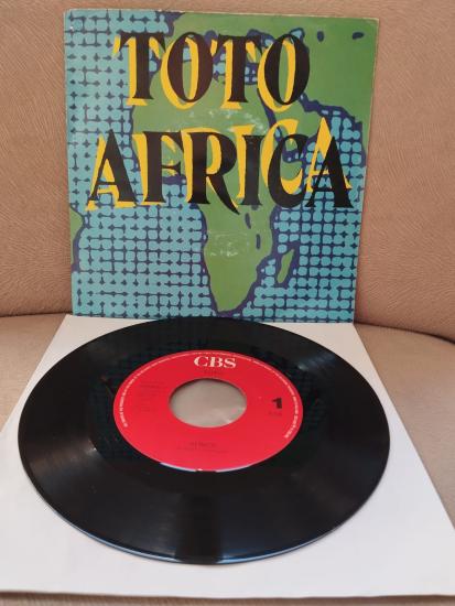 TOTO  – AFRICA - 1990 Hollanda Basım 45’lik Plak