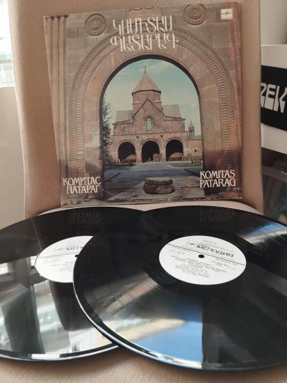 Komitas  - Patarag - 1990 USSR Basım 33 Lük 2xLP Albüm Plak