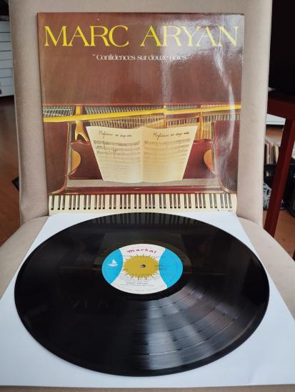 Marc Aryan – Confidences Sur Douze Notes - 1978 Belçika Basım 33 lük Plak - Lp Albüm