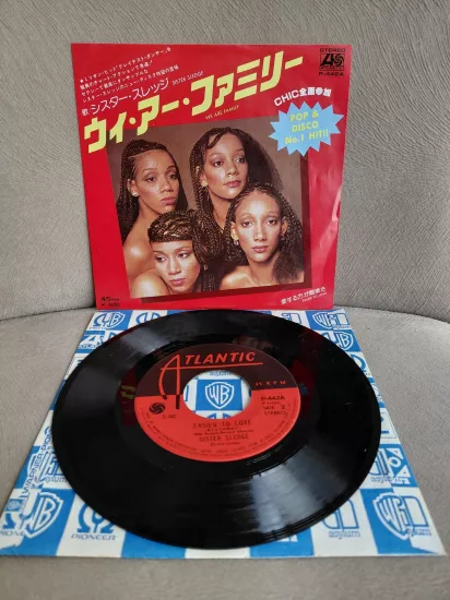 Sister Sledge ‎– We Are Family  - 1979 Japonya Basım 45lik Plak