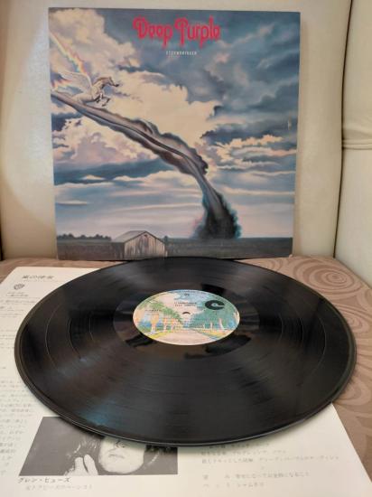 Deep Purple  –  Stormbringer- 1974  Japonya Basım LP Plak