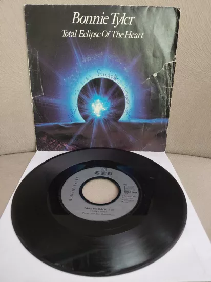 Bonnie Tyler  – Total Eclipse Of The Heart  - 1982  Fransa Basım 45’lik  Plak