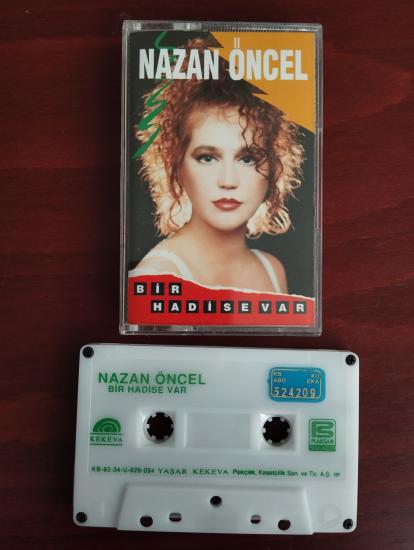 Nazan Öncel ‎ –  Bir Hadise Var  -  1992  Türkiye Basım  Kaset Albüm