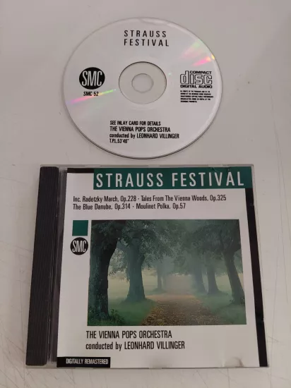 Strauss Festival / Leonhard Villinger -  İngiltere Basım  CD Albüm