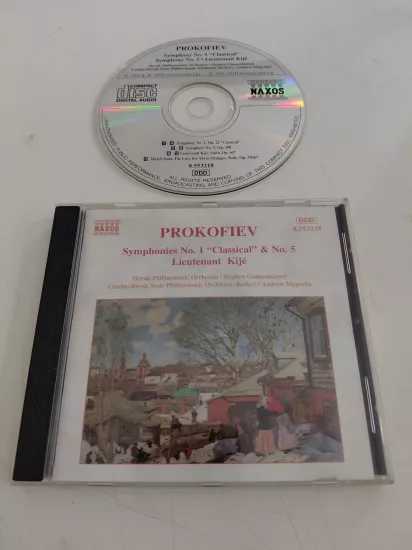 Prokofiev – Symphonies No.1 ’’Classical’’ / Symphony No.5 / Lieutenant Kijé– 1995 Almanya  Basım - CD Albüm