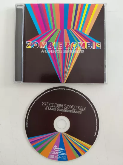 Zombie Zombie – A Land For Renegades  - 2008 Fransa Basım - CD Albüm