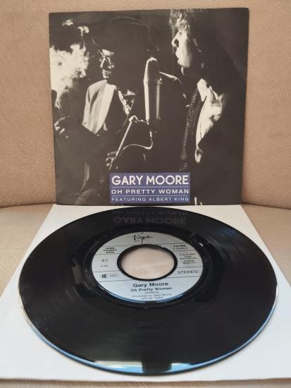 Gary Moore Featuring Albert King – Oh Pretty Woman -  1990  Almanya Basım 45 lik Plak