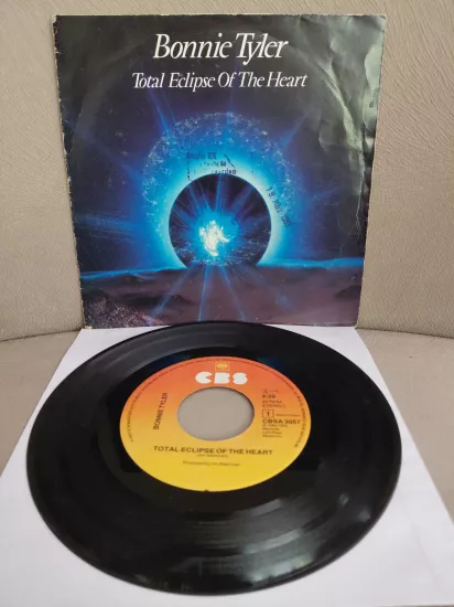 Bonnie Tyler  – Total Eclipse Of The Heart  - 1983  Hollanda Basım 45’lik  Plak