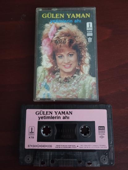 Gülen Yaman -  Yetimlerin Ahı - 1987  Türkiye Basım  Kaset Albüm/Kağıt Baskı