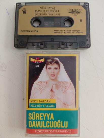 Süreyya Davulcuoğlu - Kuko Daldan/ Rize’nin Yaylası - Almanya Basım Kaset /Destan Müzik