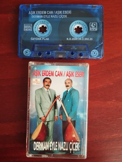 Aşık Erdem Can / Aşık Eseri  – Derman Eyle Nazlı Çiçek  -  2000 Türkiye Basım Kaset Albüm