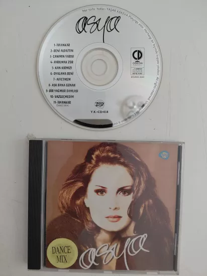 Asya  – İsyankar  - 1996 Türkiye Basım - CD Albüm